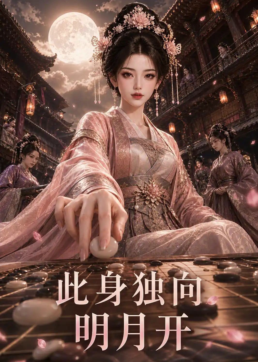 此身独向明月开