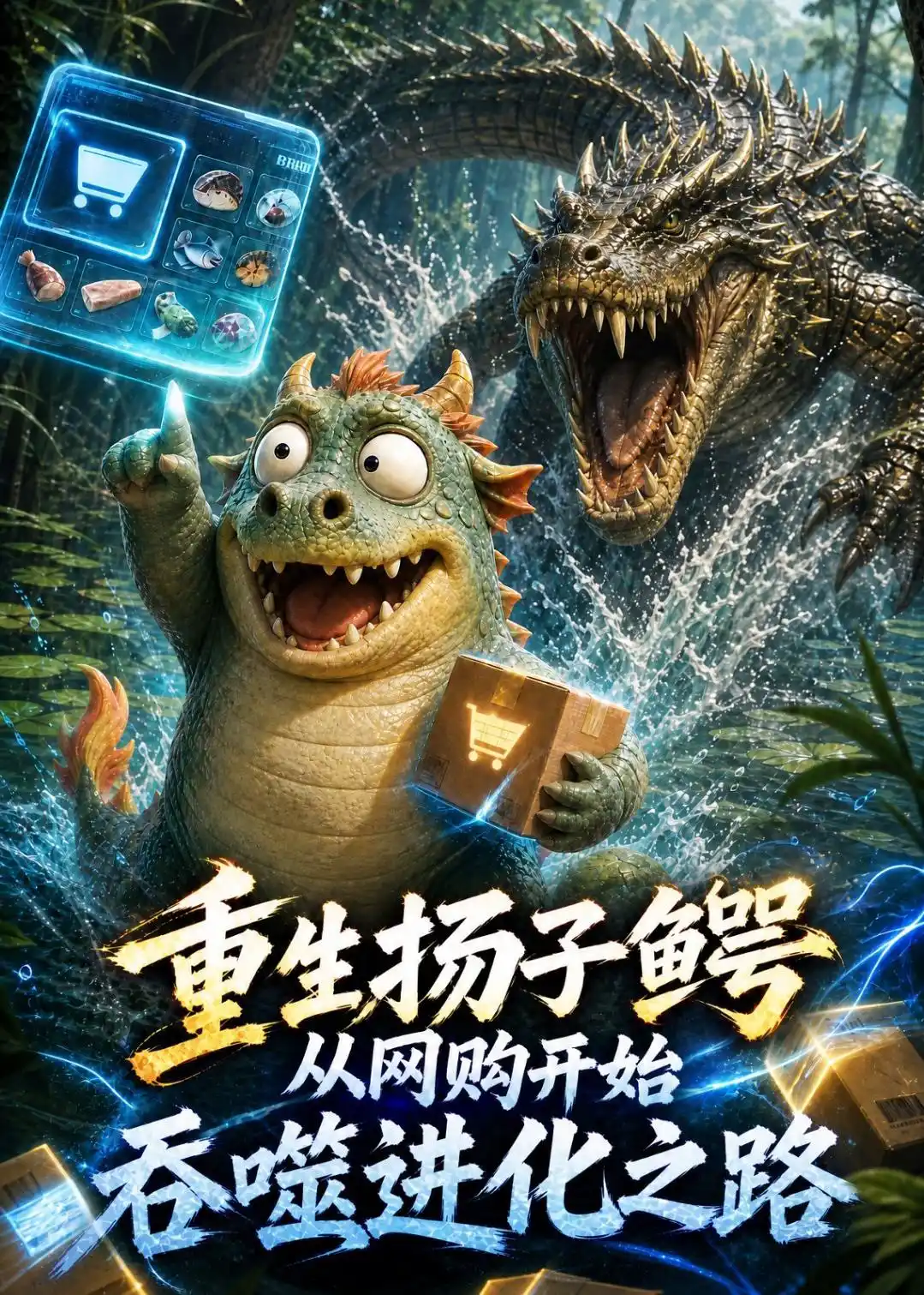 重生扬子鳄：从网购开始吞噬进化之路