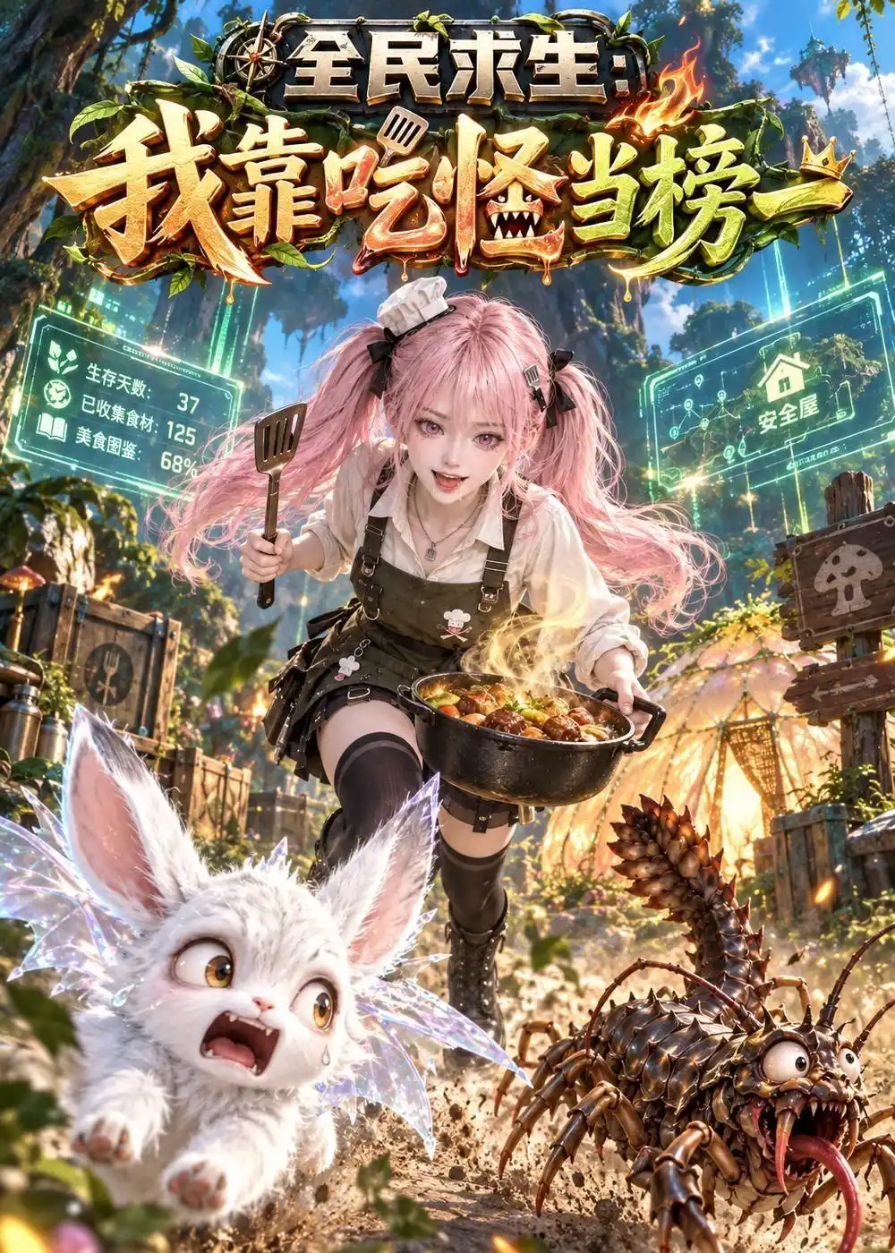 全民求生：我靠吃怪当榜一