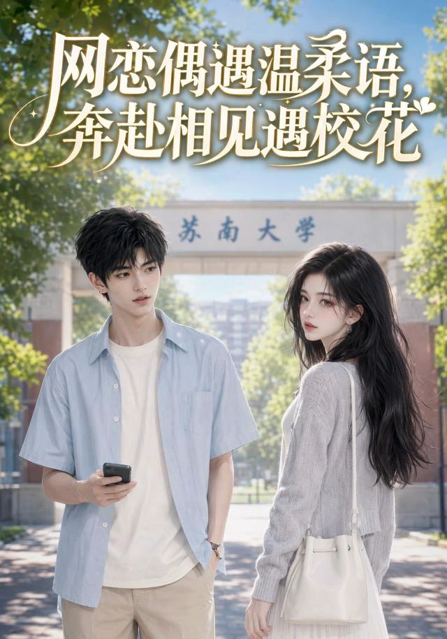 网恋偶遇温柔语，奔赴相见遇校花