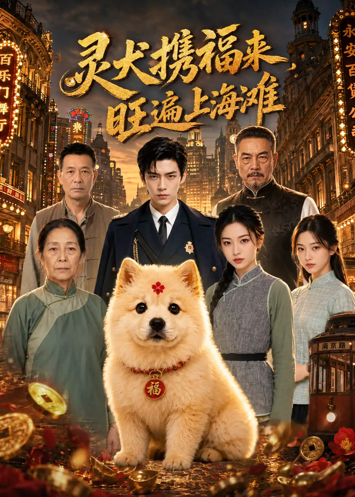 灵犬携福来，旺遍上海滩