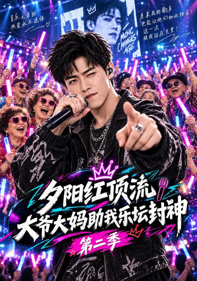 夕阳红顶流，大爷大妈助我乐坛封神第二季