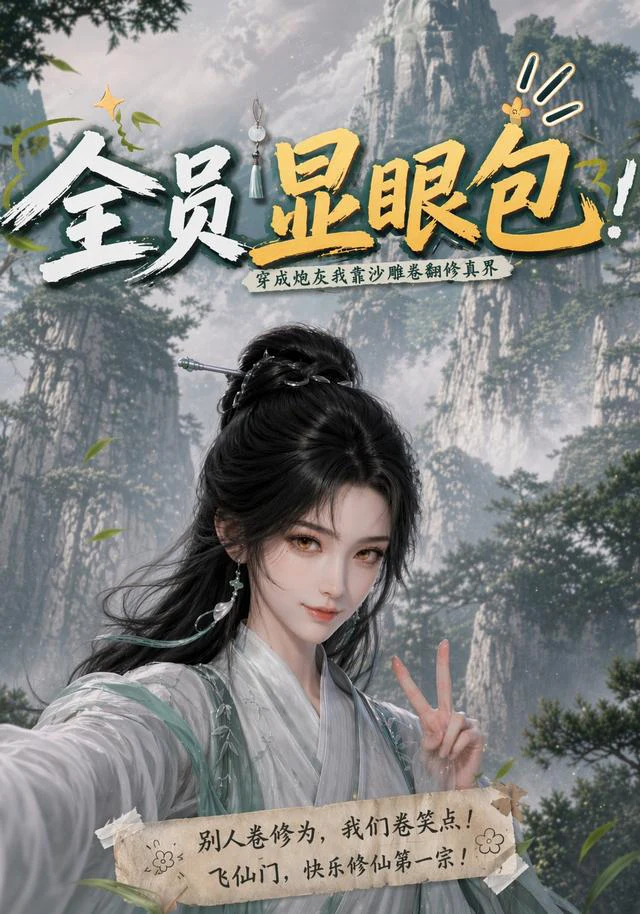 全员显眼包！穿成炮灰我靠沙雕卷清修真界