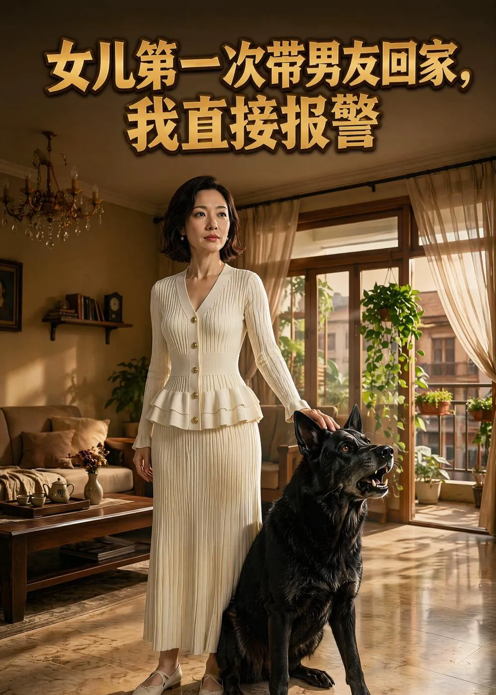 女儿第一次带男友回家，我直接报警
