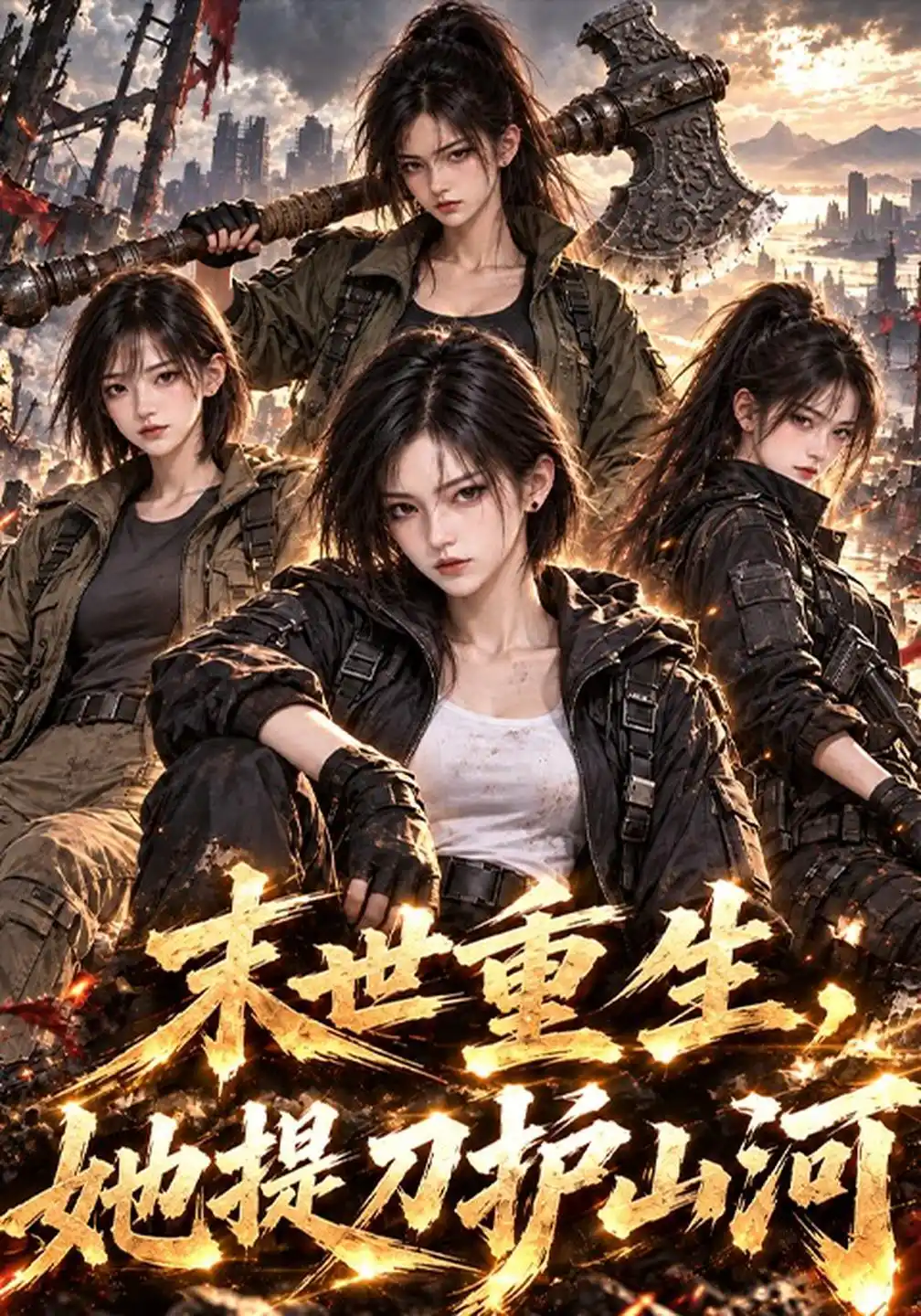 末世重生，她提刀护山河