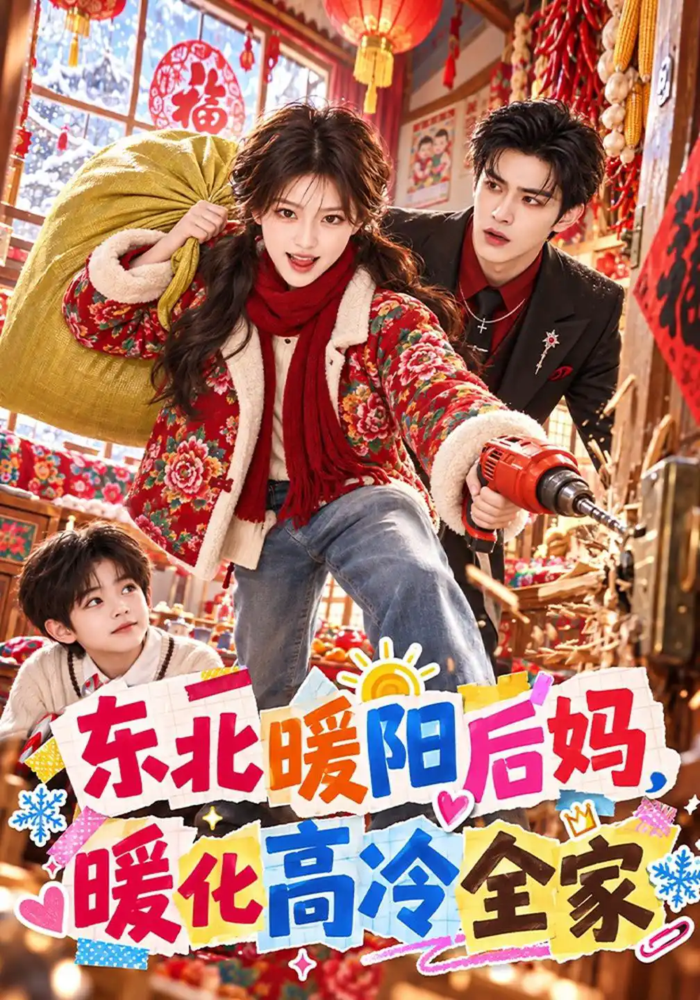 东北暖阳后妈，暖化高冷全家