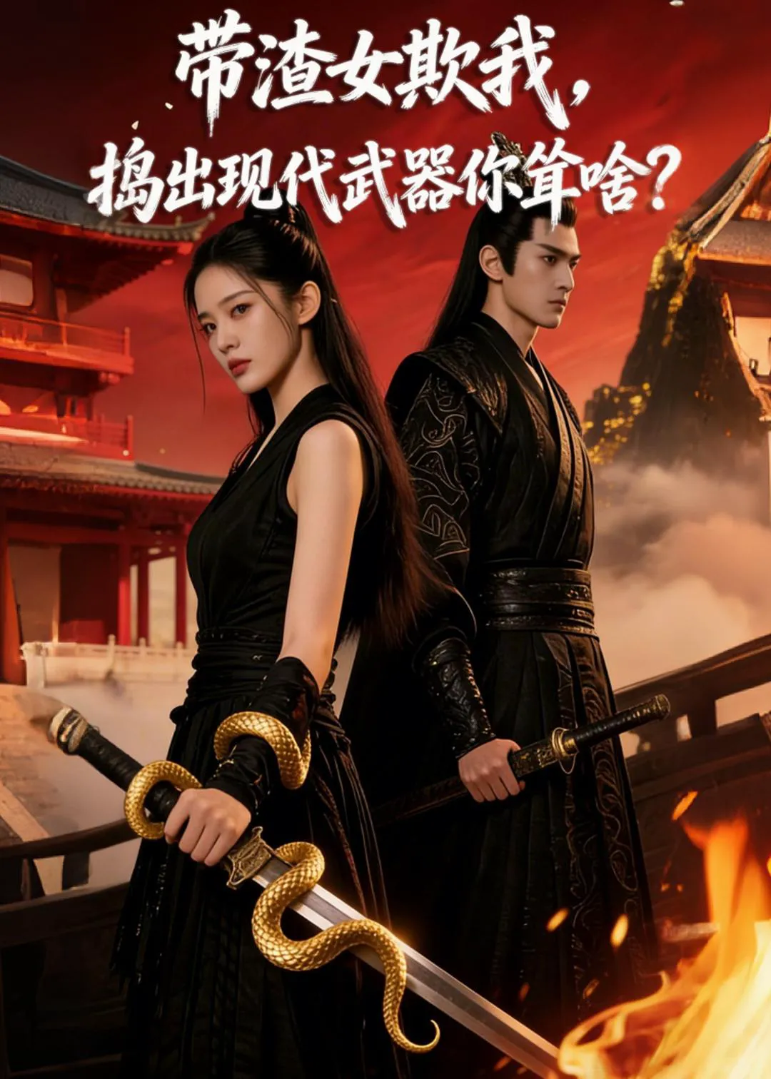 带渣?欺我，捣出现代武器你耸啥？