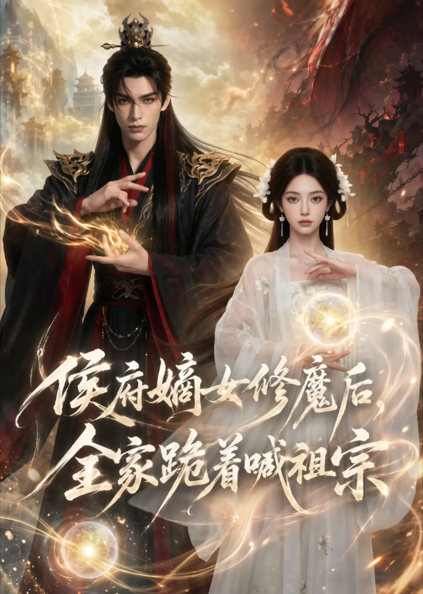 侯府嫡女修魔后，全家跪着喊祖宗
