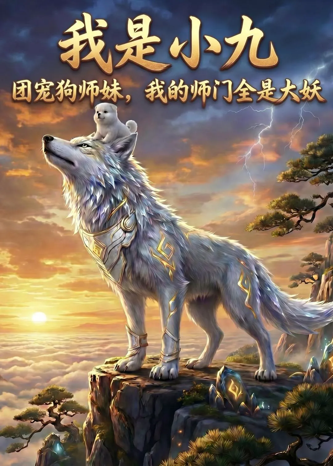 我是小九团宠狗师妹，我的师门全是大妖