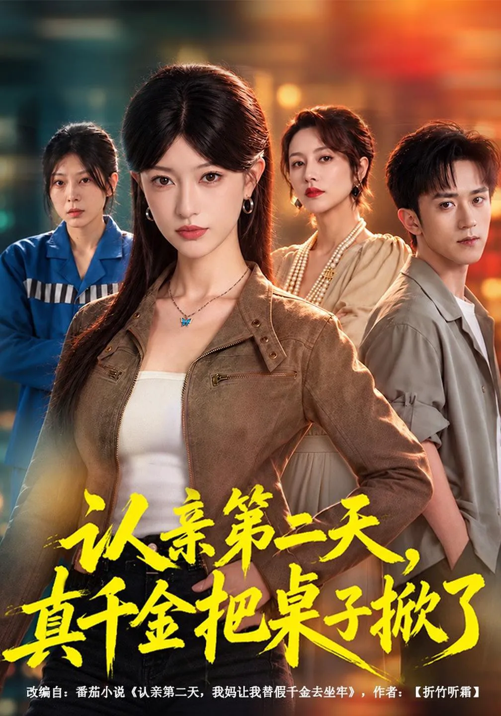 认亲第二天，真千金把桌子掀了