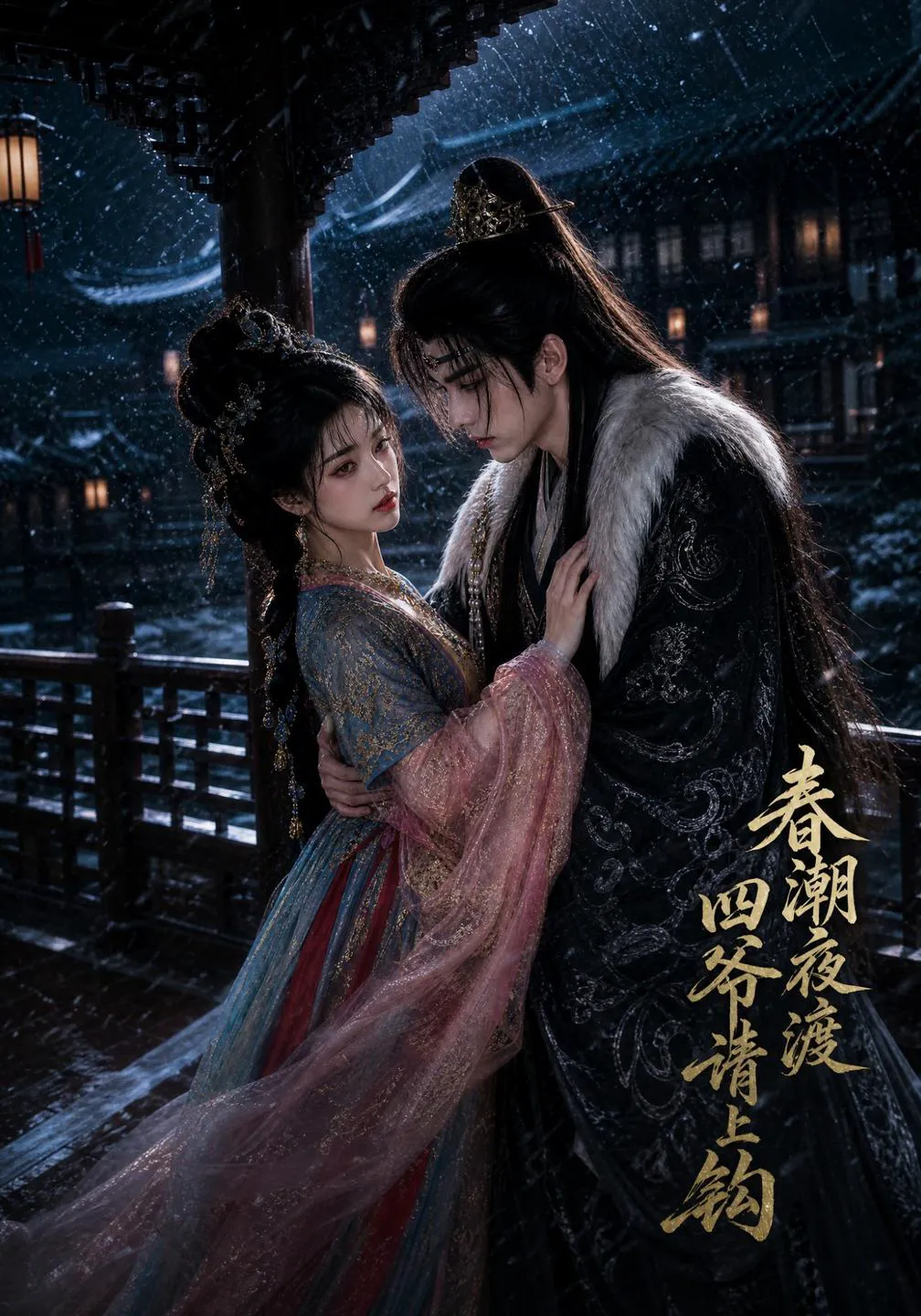 春潮夜渡，四爷请上钩