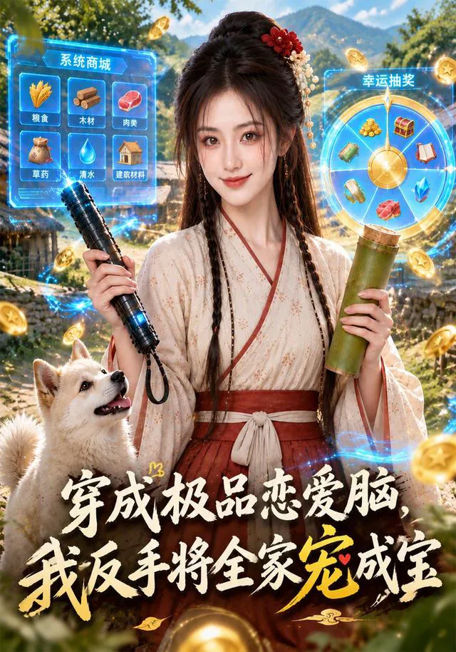 穿成极品恋爱脑，我反手将全家宠成宝