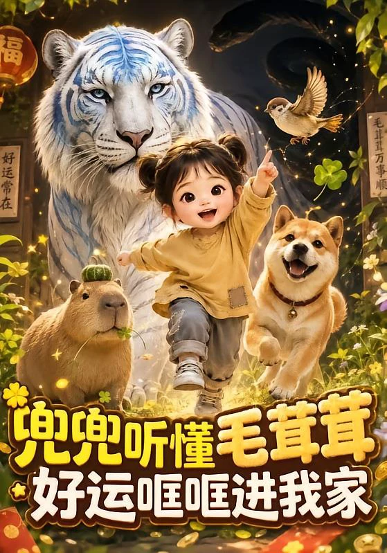 兜兜听懂毛茸茸，好运哐哐进我家
