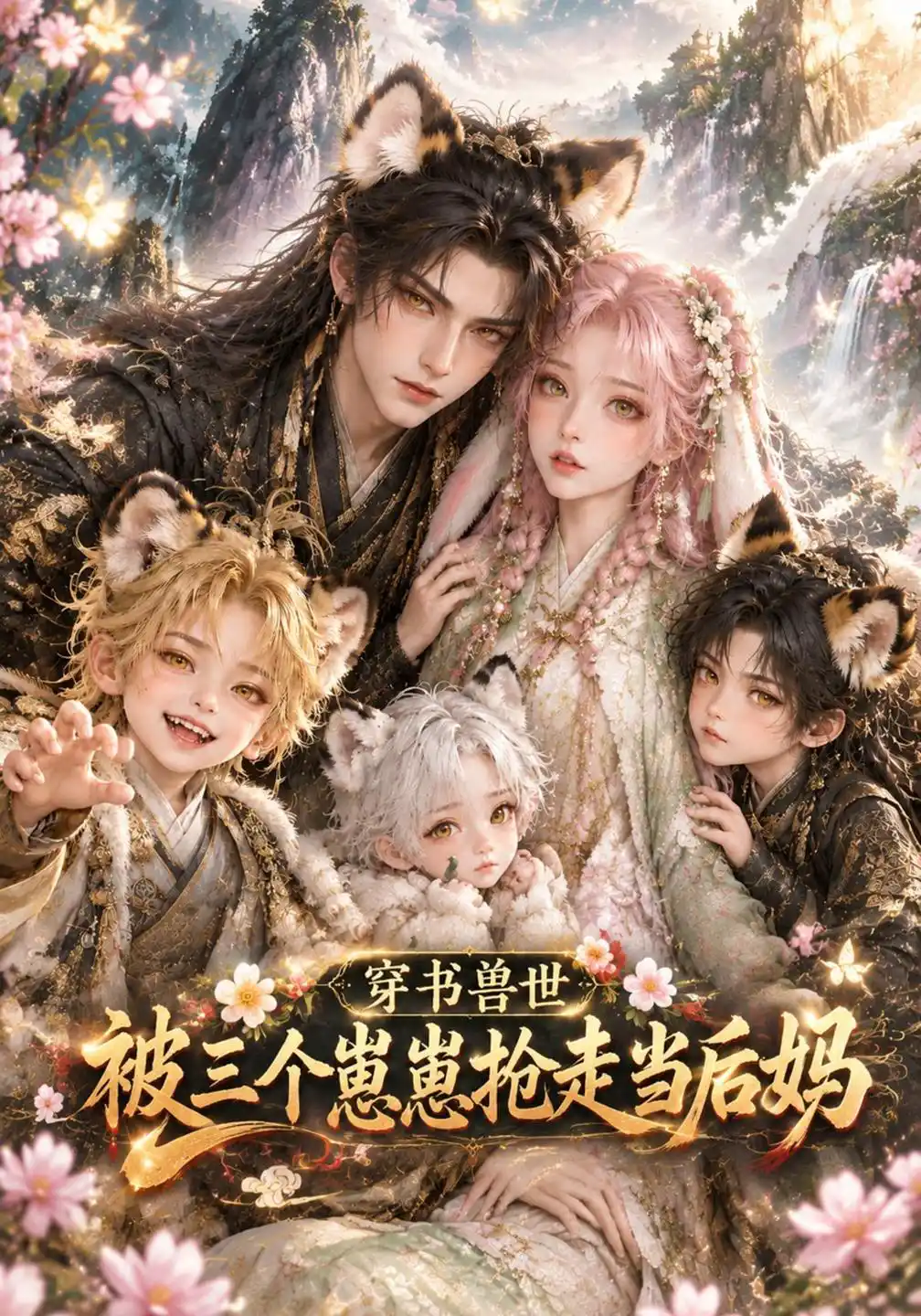 穿书兽世，被三个崽崽抢走当后妈