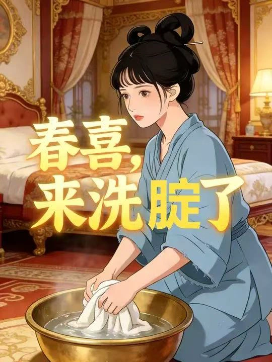 春喜，来洗腚了