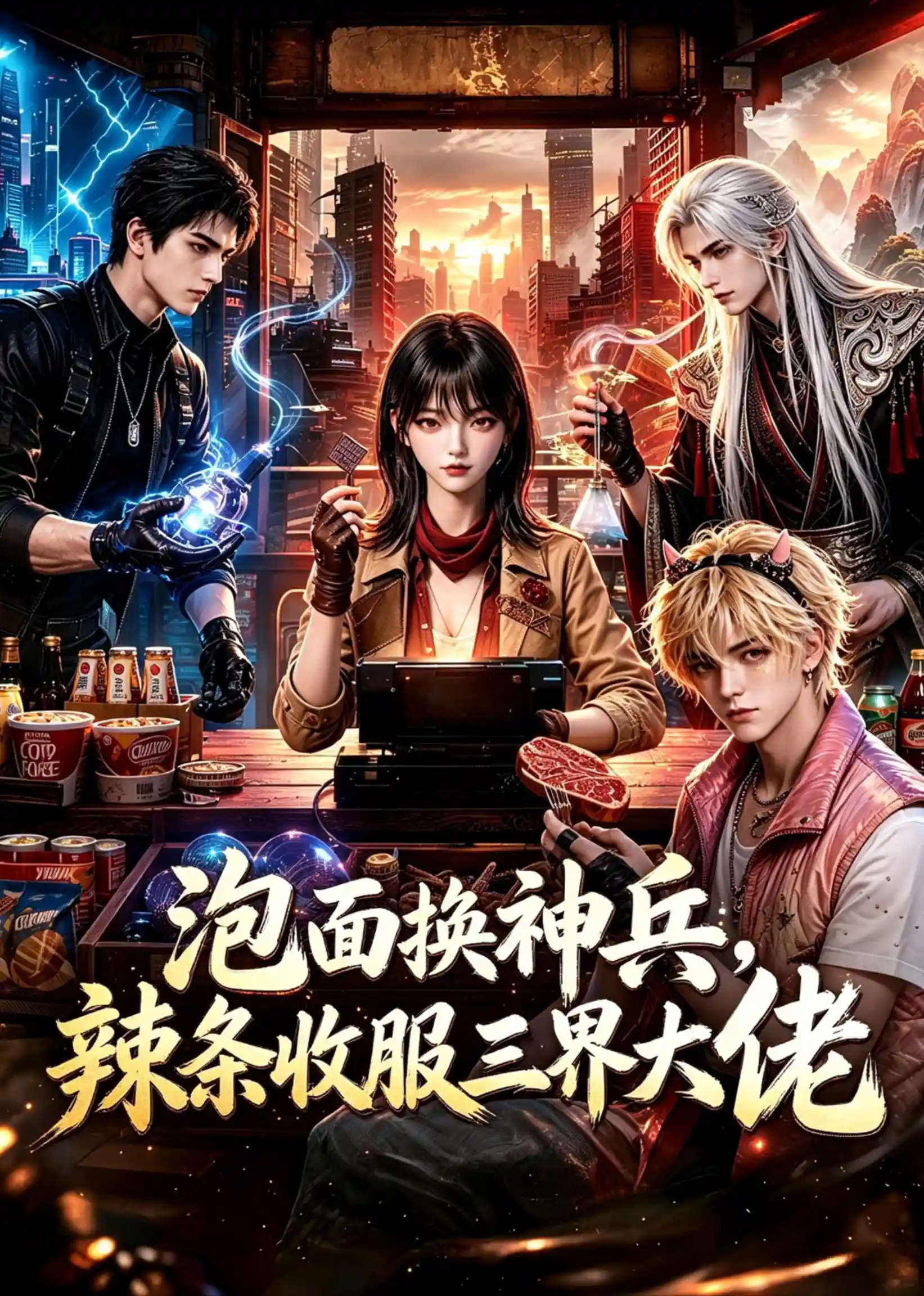 泡面换神兵，辣条收服三界大佬