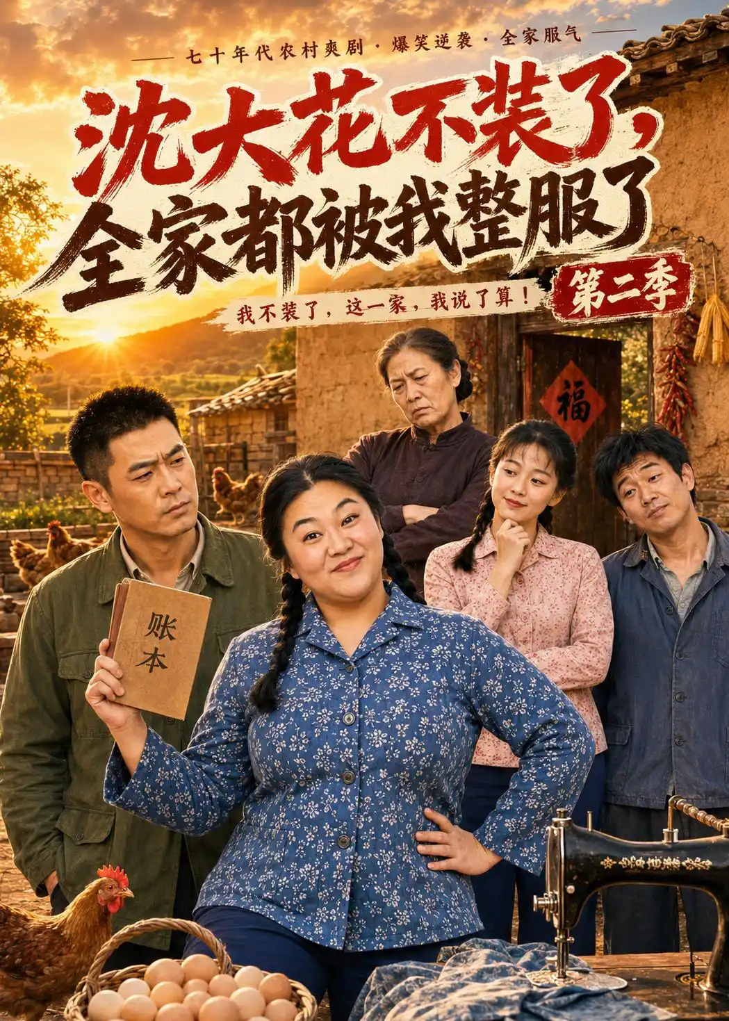 沈大花不装了，全家都被我整服了第二季