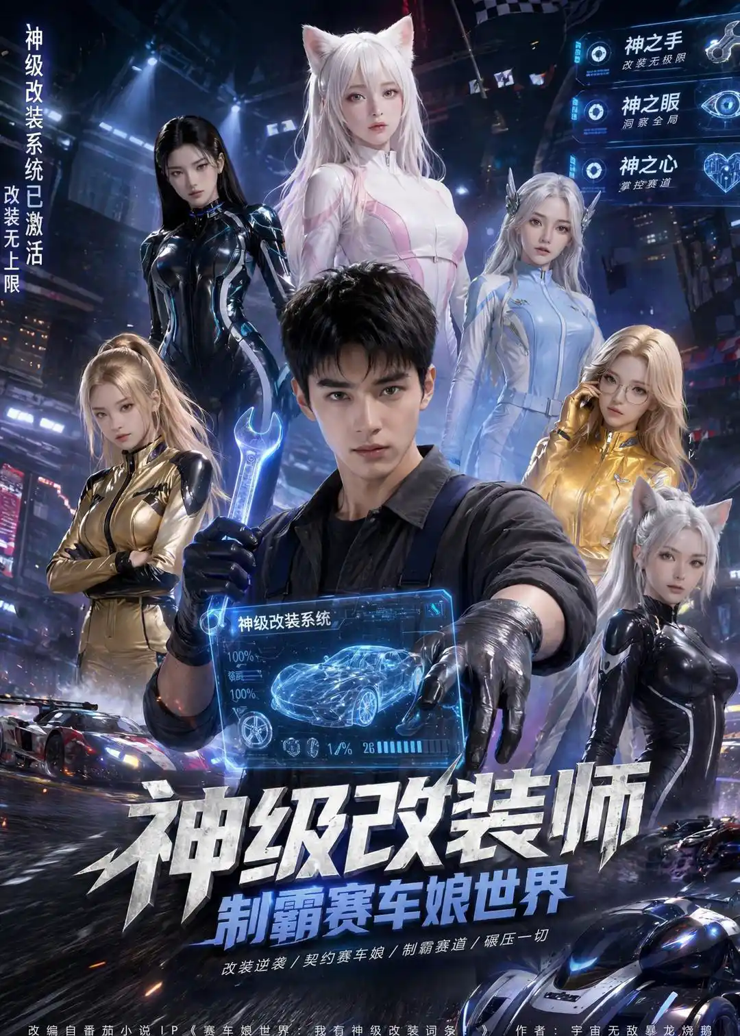 神级改装师制霸赛车娘世界