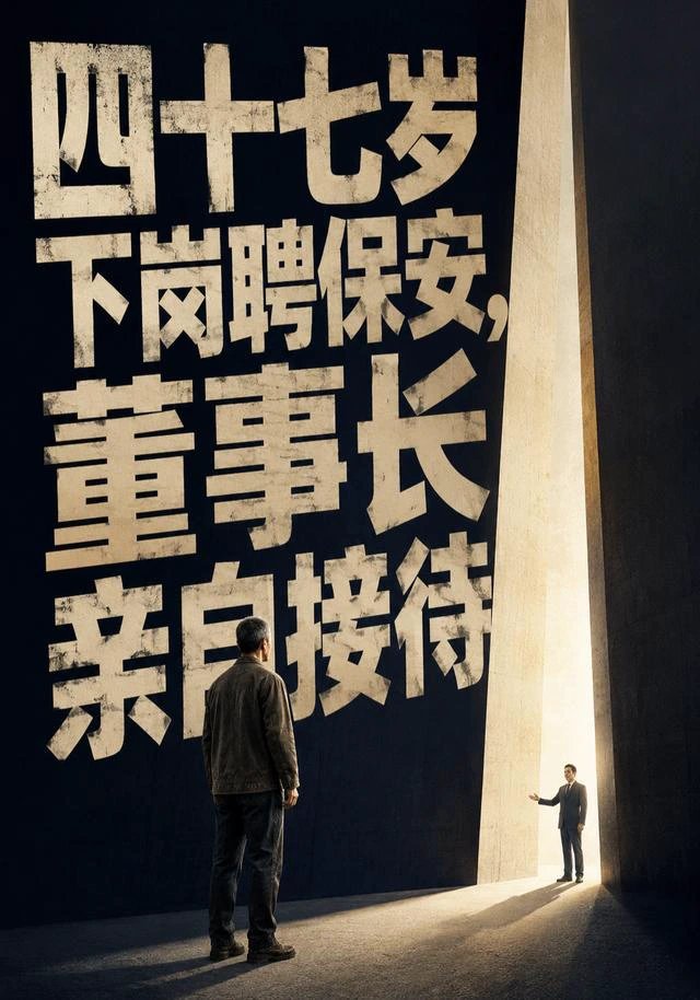 四十七岁下岗聘保安，董事长亲自接待