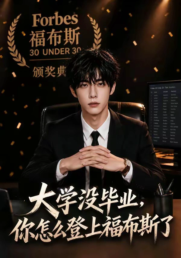 大学没毕业，你怎么登上福布斯了！
