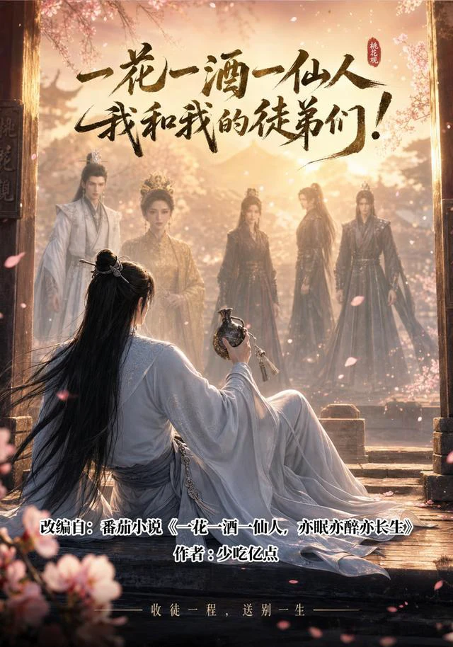 一花一酒一仙人，我和我的徒弟们！