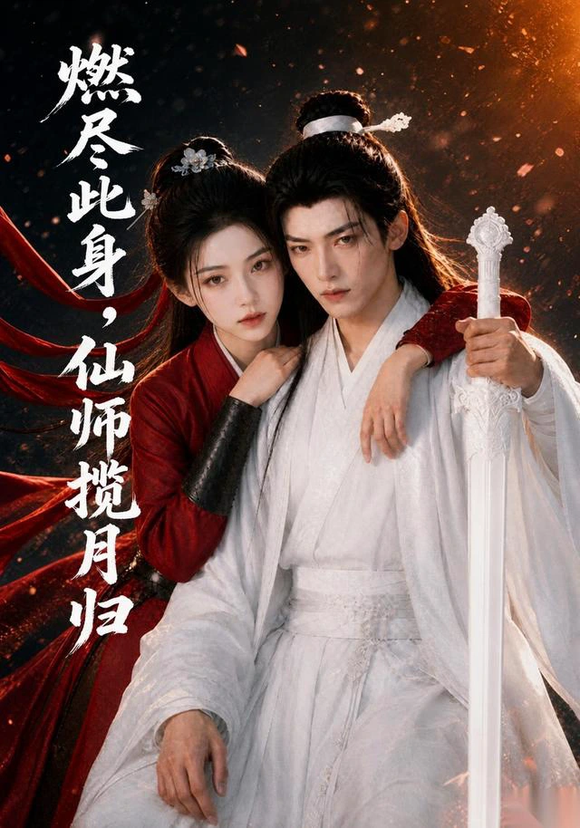燃尽此身，仙师揽月归