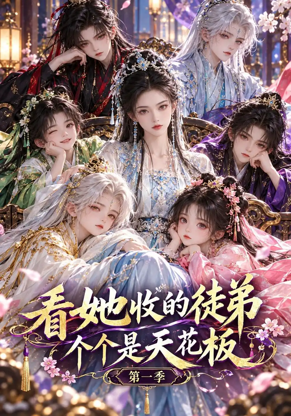 看她收的徒弟，个个是天花板第一季