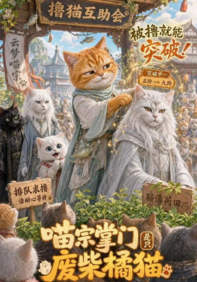 喵宗掌门是只废柴橘猫