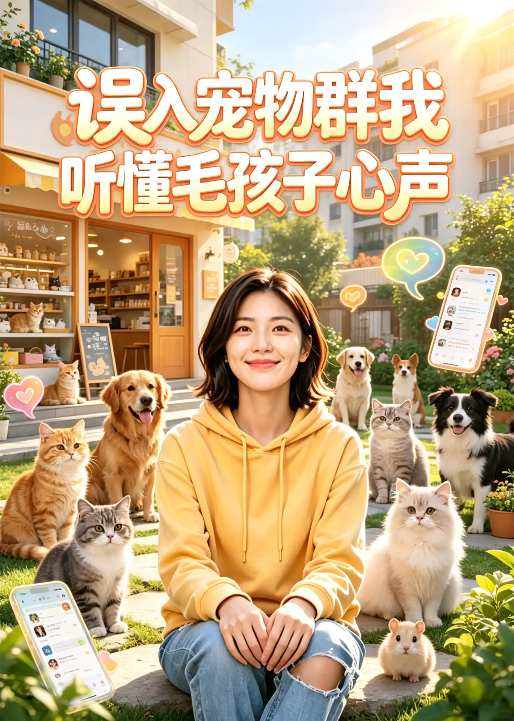 误入宠物群我听懂毛孩子心声