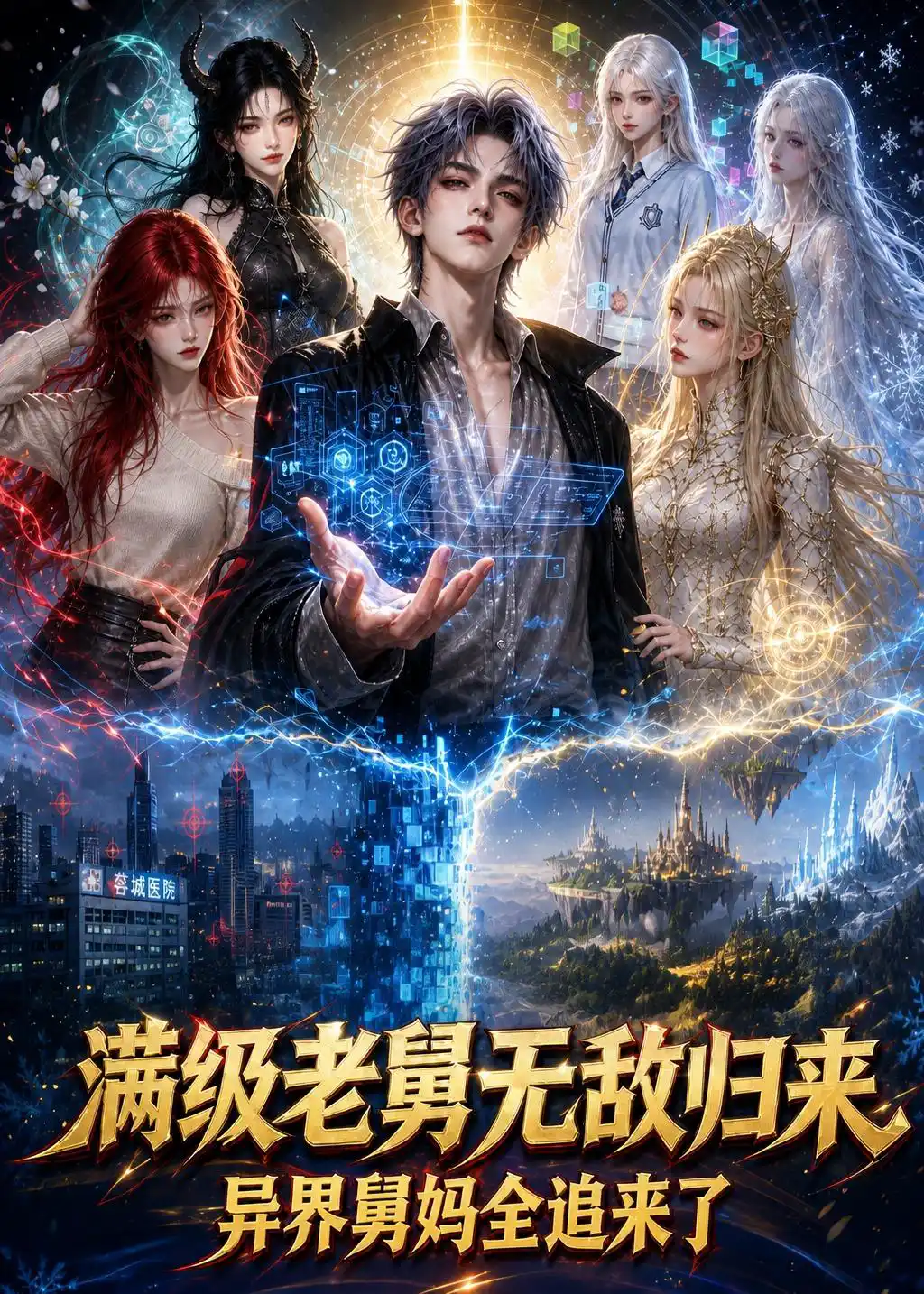 满级老舅无敌归来，异界舅妈全追来了