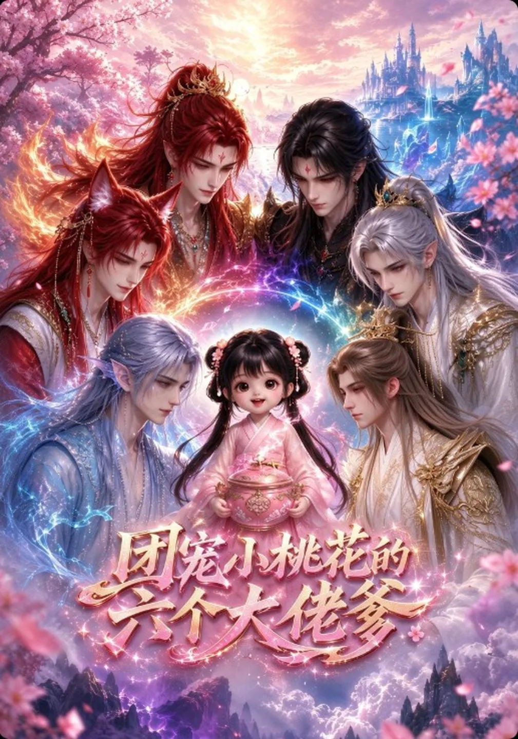团宠小桃花的六个大佬爹