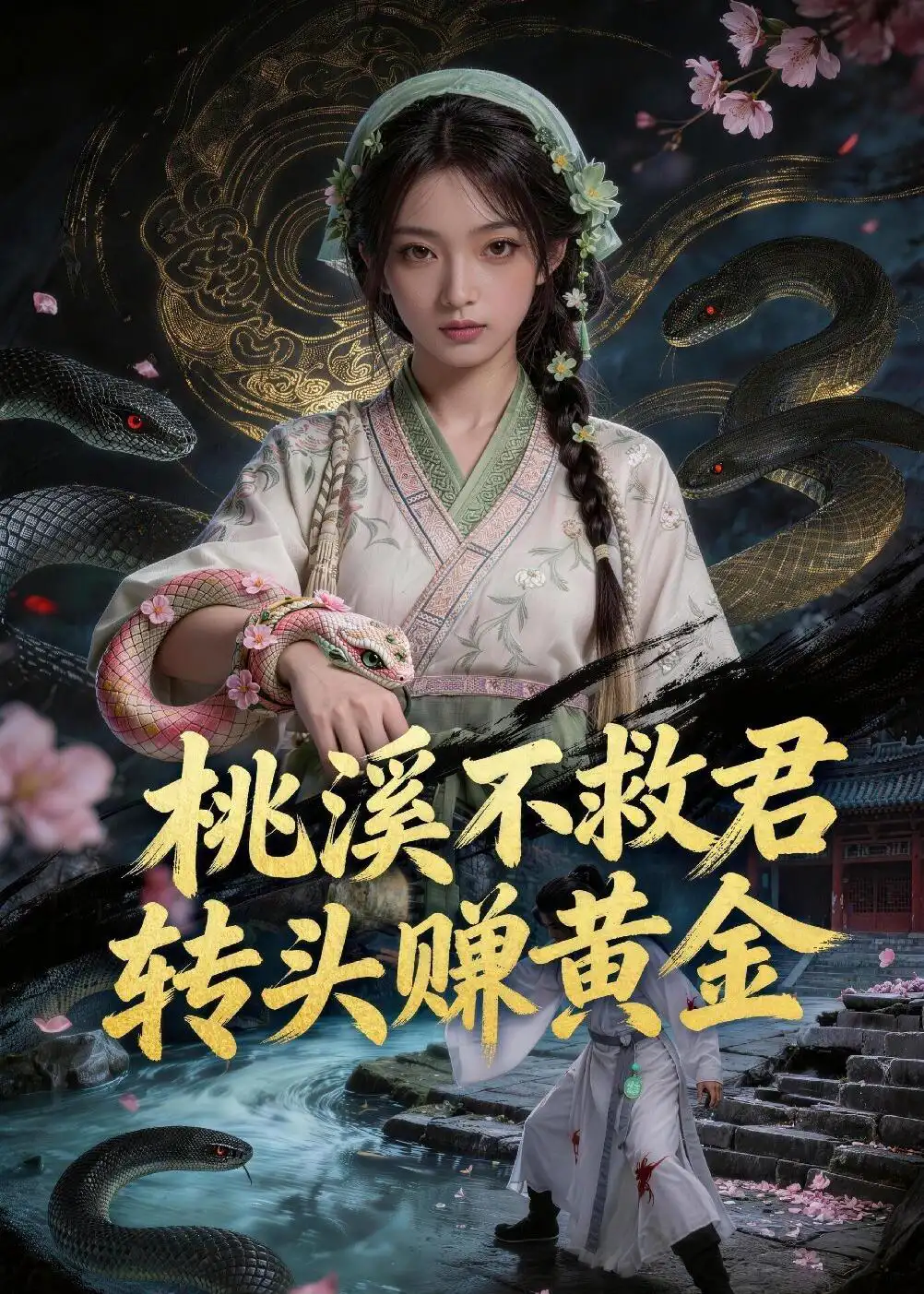 桃溪不救君，转头赚黄金