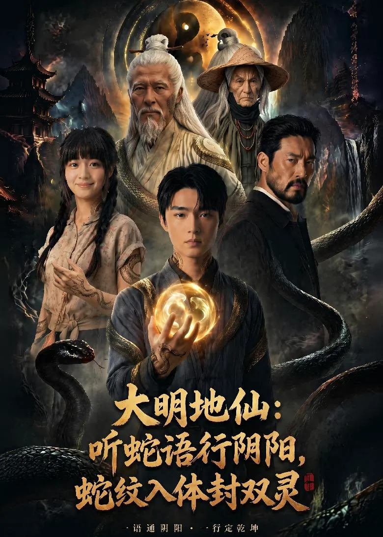 大明地仙：听蛇语行阴阳，蛇纹入体封双灵