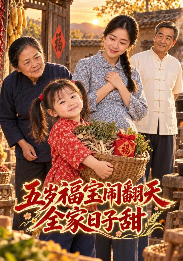 五岁福宝闹翻天，全家日子甜