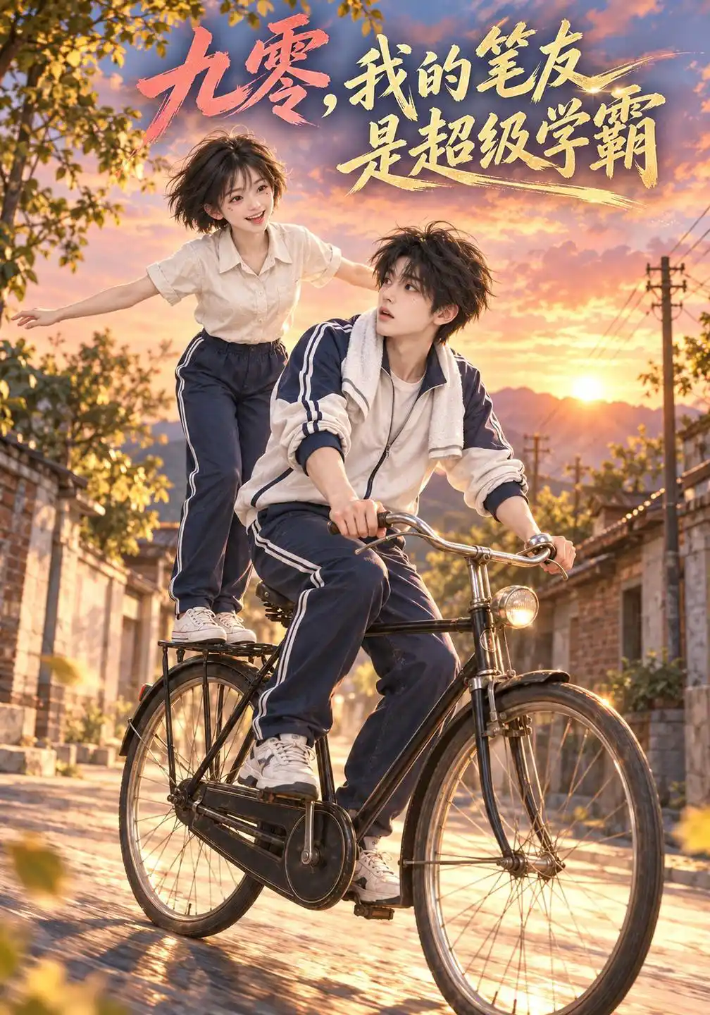 九零，我的笔友是超级学霸