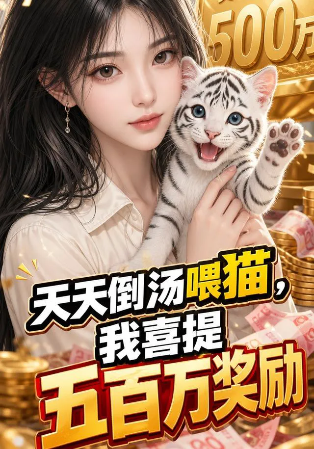 天天倒汤喂猫，我喜提五百万奖励
