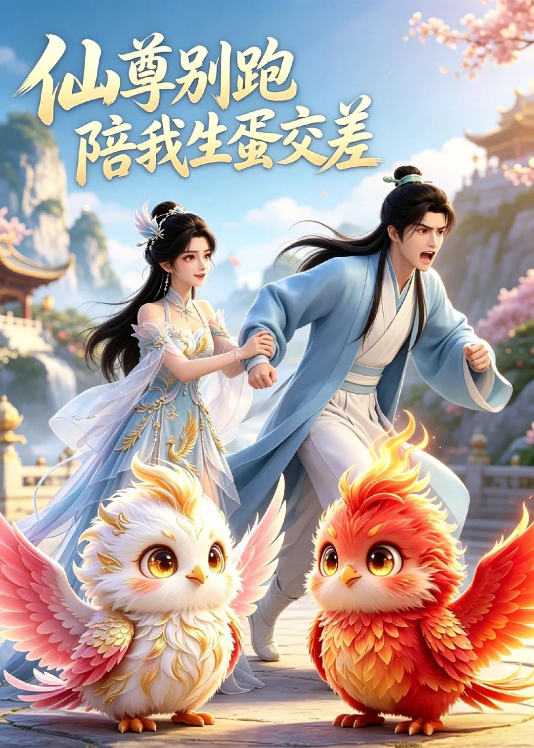 仙尊别跑，陪我生蛋交差