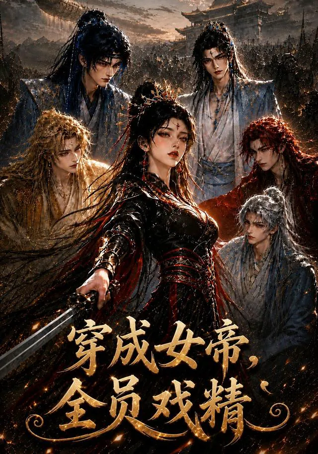 穿成女帝，全员戏精