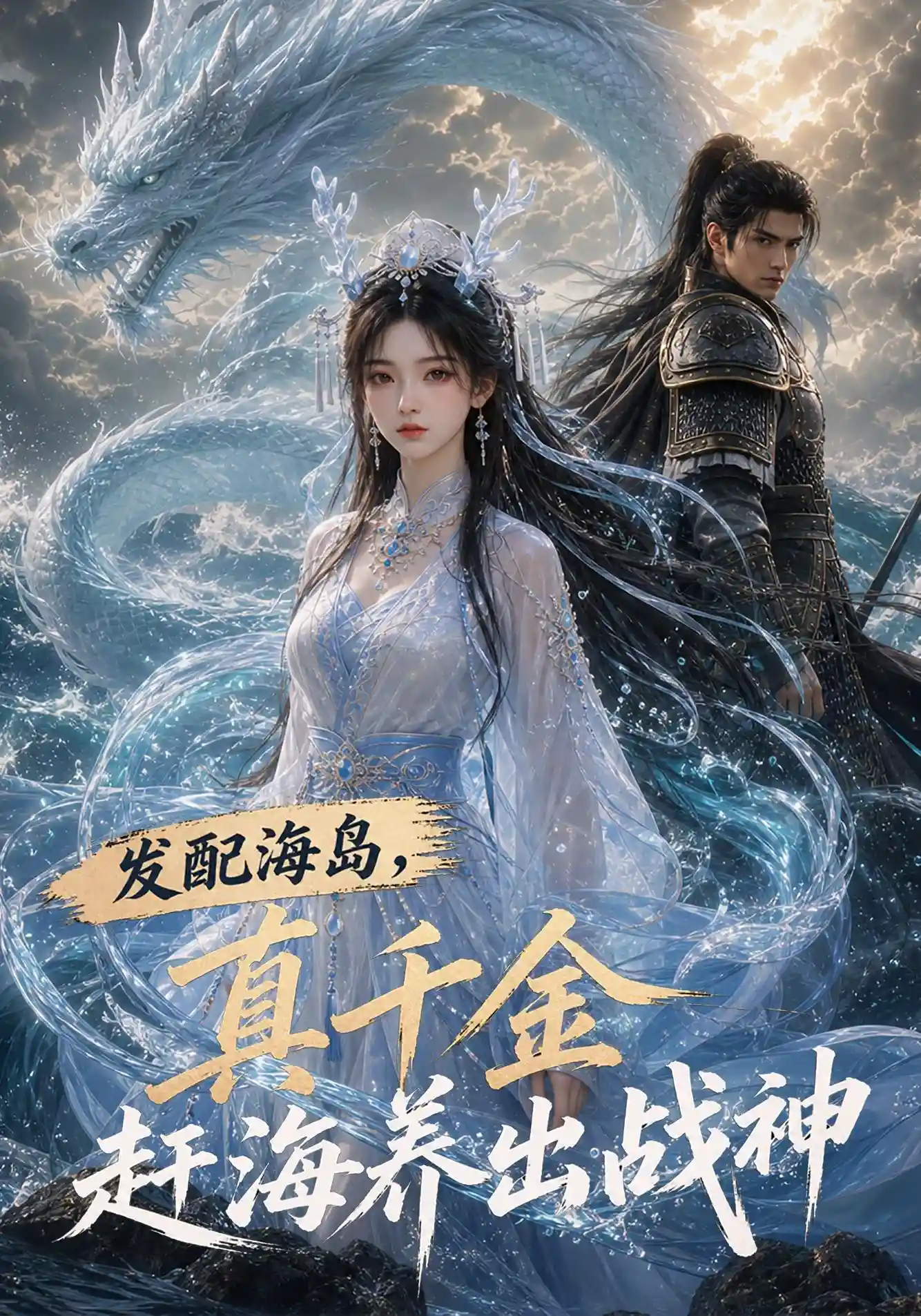 发配海岛，真千金赶海养出战神