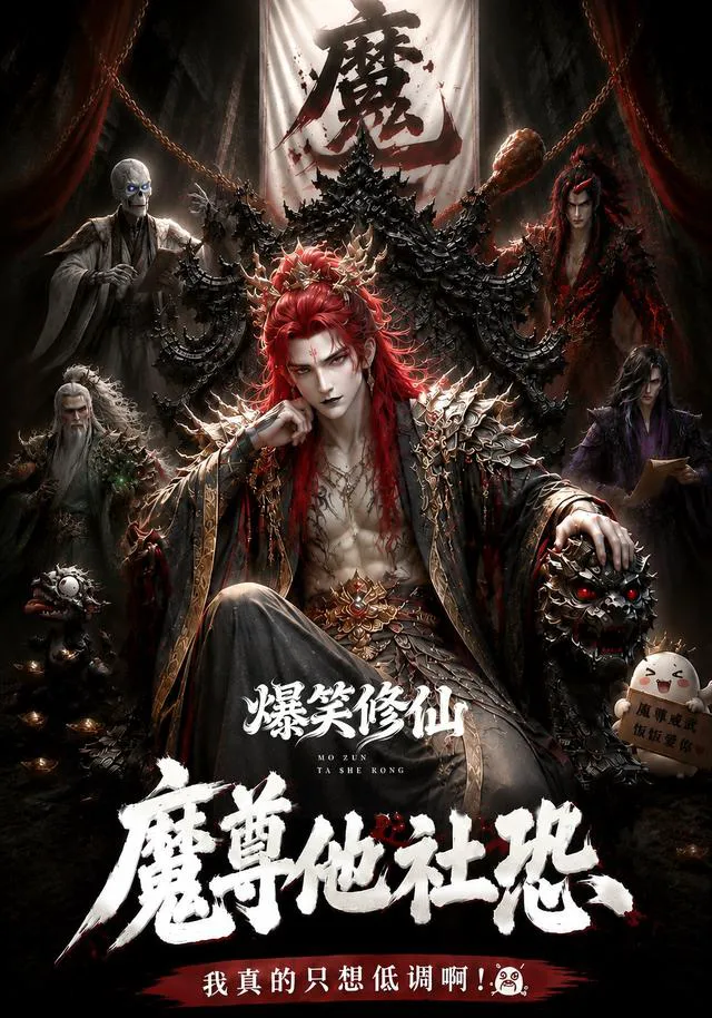 爆笑修仙，魔尊他社恐啊